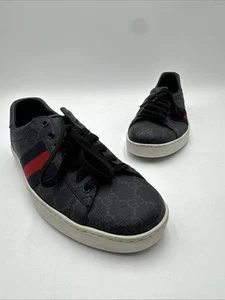 Baskets homme GUCCI Ace GG Supreme couleur bleu marine taille US 9 UK8