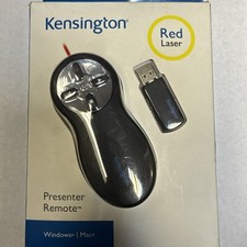Brand New In Box Kensington Wireless Presenter w/Red Laser K33374USB