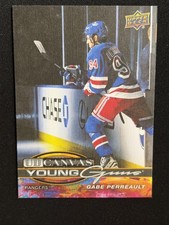 25-26 UD Series 2 Hockey Young Guns Canvas C-225 Gabe Perreault
