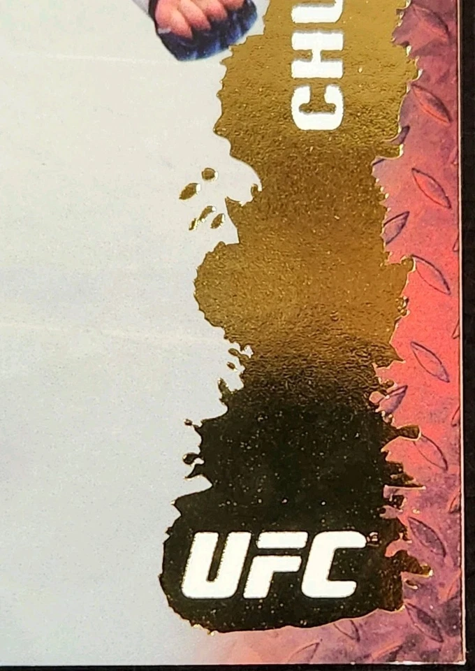 2009 Topps UFC Round 2 - Chuck Liddell - GOLD Rookie Card - RC - Rare HTF - Image 4 of 4