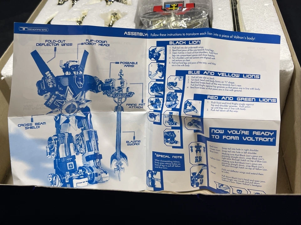 Trendmasters Voltron Defender Of The Universe 1997 Foto 4 de 4