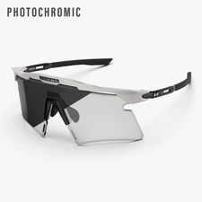 SCICON AEROSHADE 2.0 TITANIUM PHOTOCHROMIC CYCLING SUNGLASSES ADAPTIVE LENS PRO