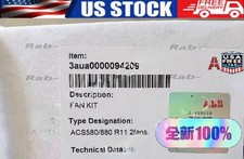 1PCS ABB 3AUA0000094209 ACS580/880 R11 2FANS D1751S48B9CP-54 Brand New