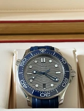 OMEGA Seamaster Diver 300M Grey Wave Box & Papers 210.32.42.20.06.001