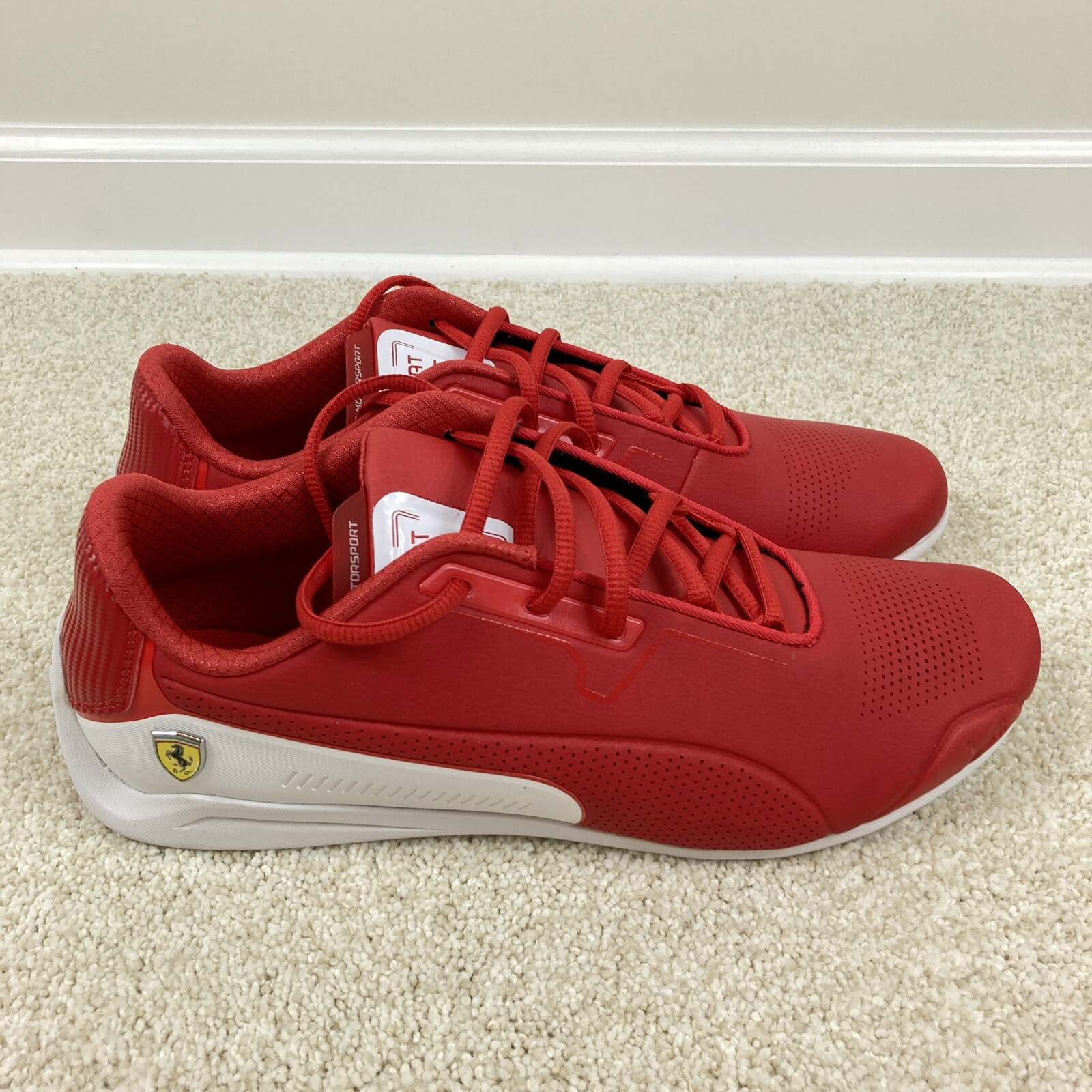 Puma Men's Scuderia Ferrari Drift Cat 8 Motorsport Shoes - Red - 10