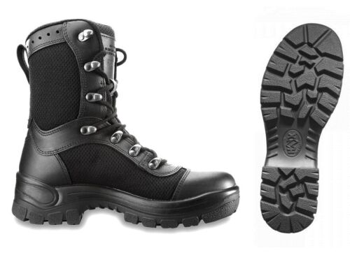 HAIX® Airpower P3 Zapatos de seguridad policial de cuero Botas negras Gr.47 = UK11,5 - Imagen 1 de 3