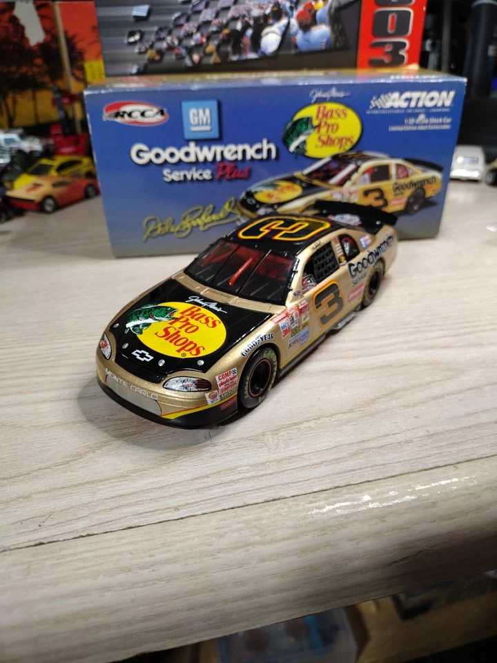 RCCA Goodwrench / Pro Bass Shops #3 Dale Earnhardt 1:32 Die Cast China Black & - Image 2 of 4