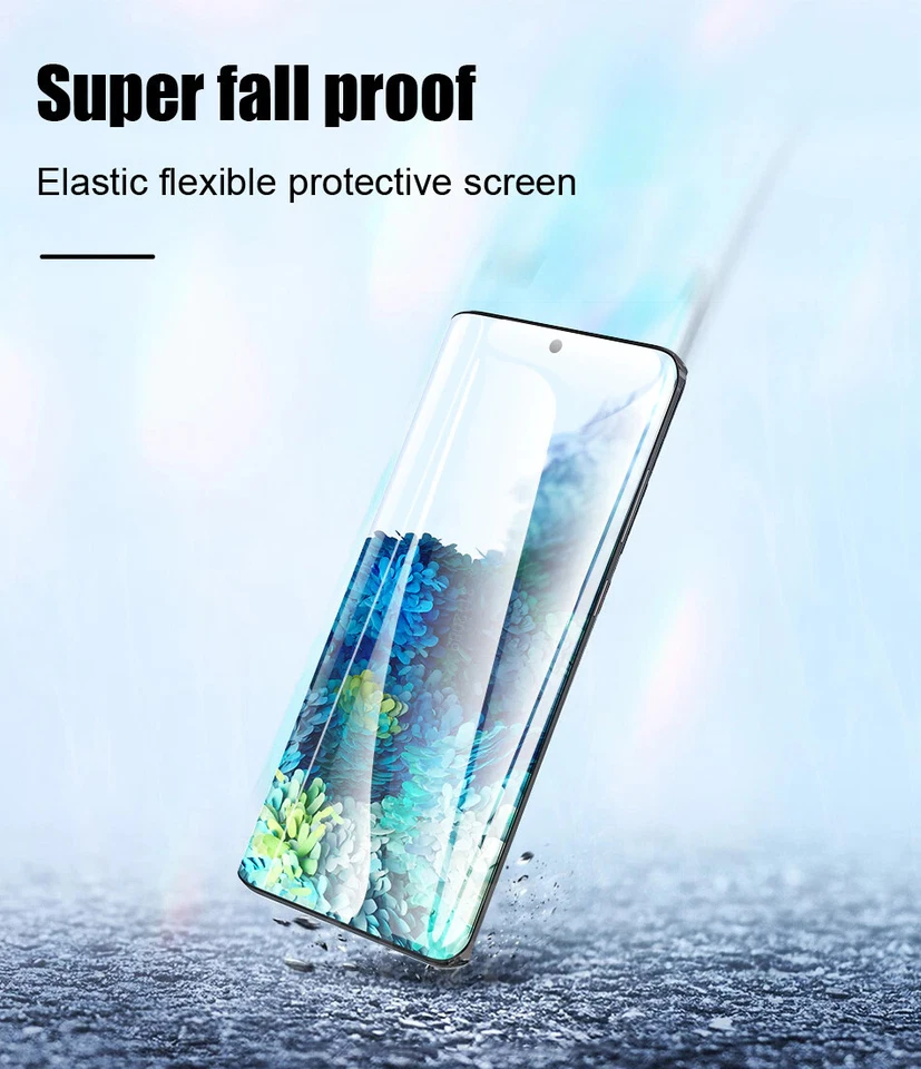 2X Protetor de Tela HYDROGEL Para Samsung Galaxy S25 S24 S23 S22 S21 S20 S10 S9 - Imagem 4 de 4