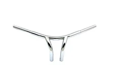 8-1/2" Curved Riser Bar Handlebar with Indents for Harley Davidson by V-Twin