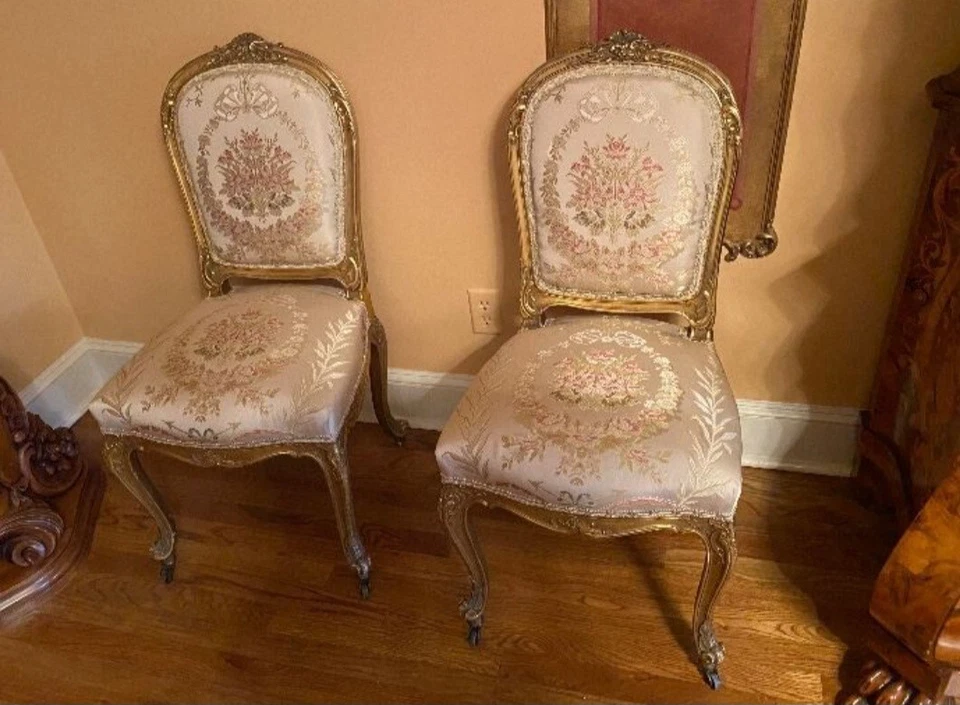 华丽沙龙套装路易十五 7 件套 — 第 2/4 张图片