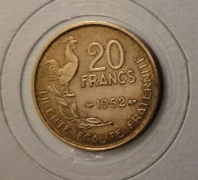 20 Francs G. GUIRAUD, 1952 F.402/9 - Photo 1/2