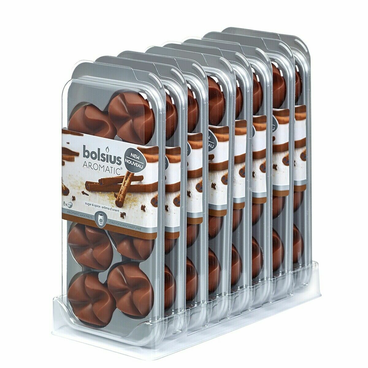 64 Stück Bolsius AROMATIC Wax Melts Wachs Duft Sch Produktbild-Vorschau 2