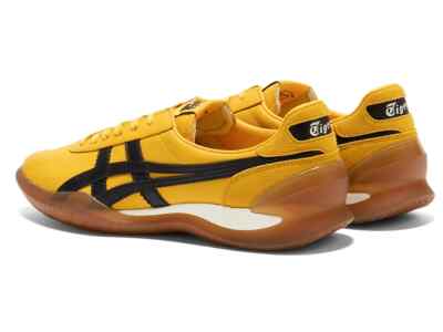 靴 Onitsuka Tiger Mexico66 OHBORI A50 Onitsuka Tiger OHBORI A50 1183C403 750 YELLOW BLACK Unisex Shoes