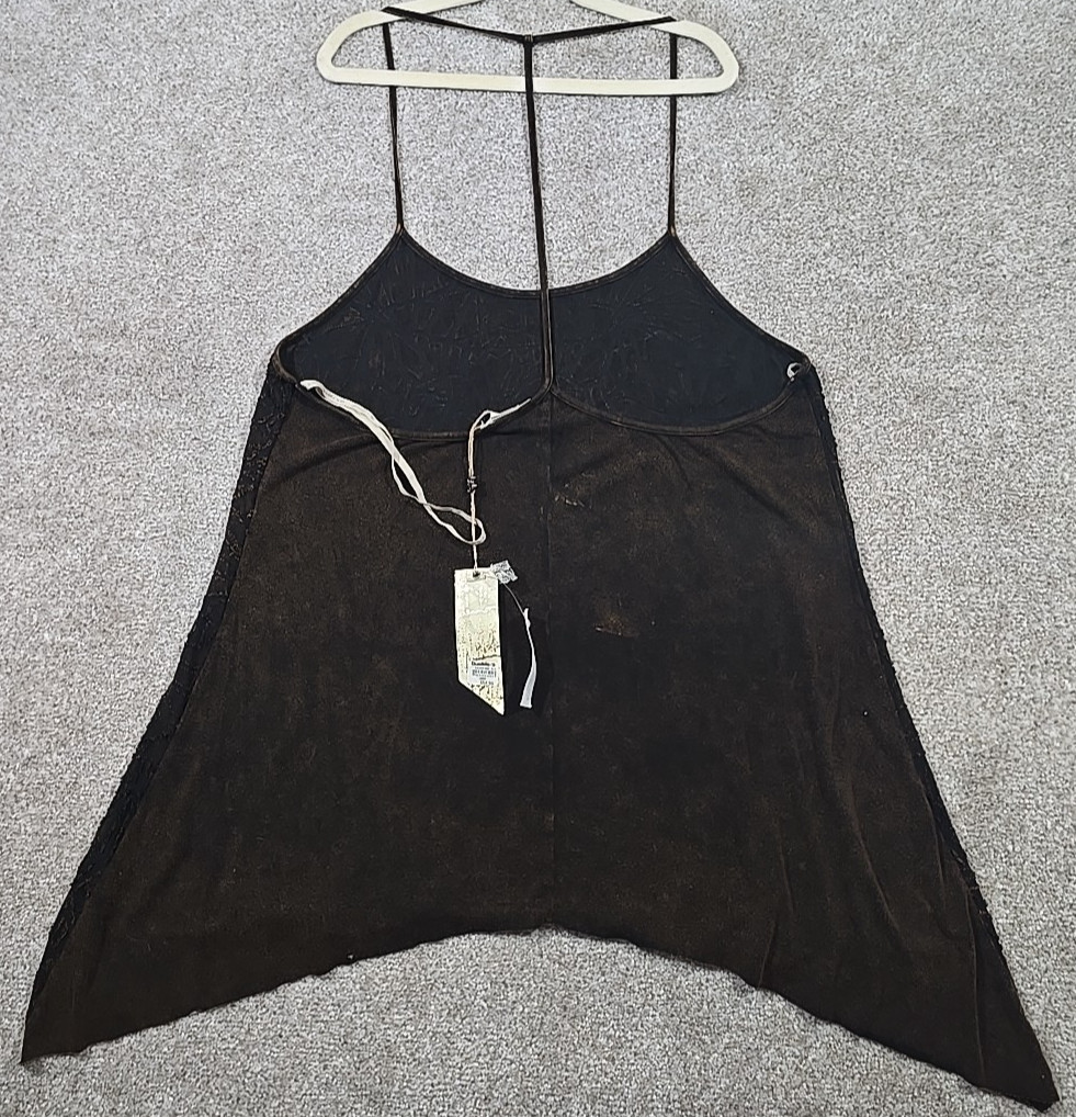 Buckle Gimmicks BKE Racer Back Tank Top Biker Distressed Loose Fit Women's Large