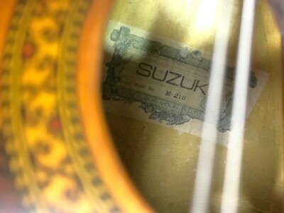 SUZUKI マンドリン　M-218 Japan Nagoya Suzuki M-218 Solid Spruce top Rosewood Bowl