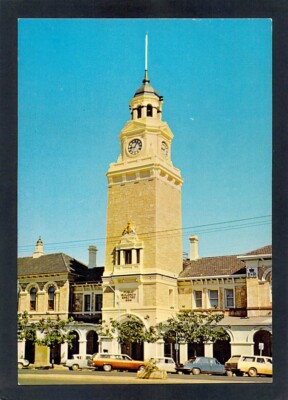 E6807 Australia WA Kalgoorlie Post Office Warden Court Emu postcard