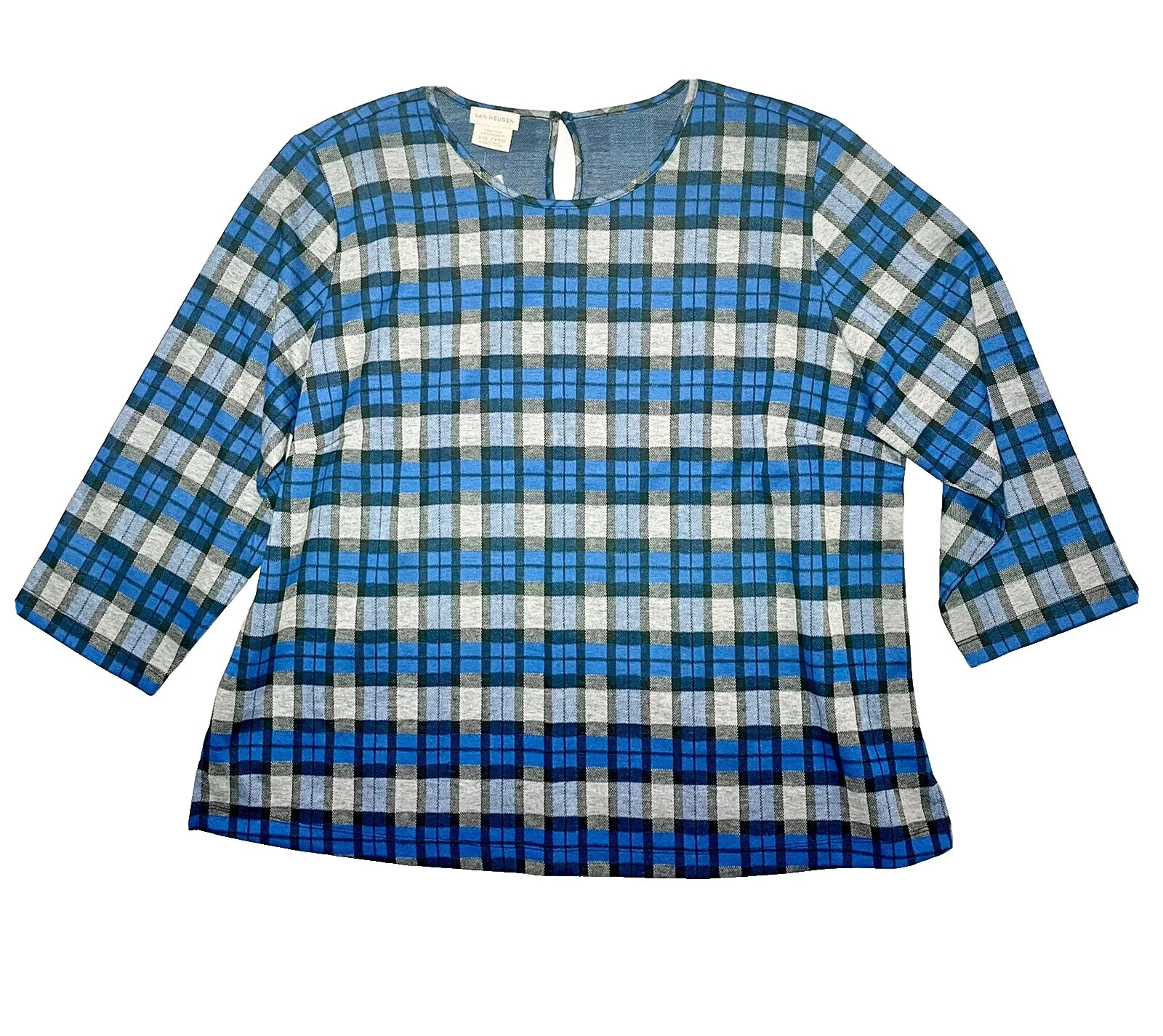 Prendas para el torso Informales de cuadros Van Heusen para Mujeres