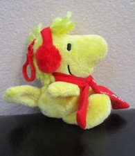 Peanuts Woodstock 7" With Clip Plush
