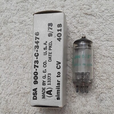 新品未使用　真空管　JAN 5727 / 2D21　M-742 NOS GE JAN 5727 Vacuum tube - Old Military Stock | eBay
