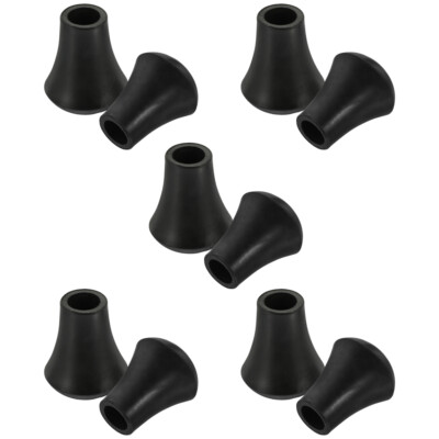 10PCS Drum Rubber Feet Drum Kit Floor Protectors Drum Leg Protectors for Parts