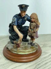 Blue Hats of Bravery "Teddys Rescue"  1997 Vanmark Figure.