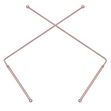 99.9 Copper Dowsing Rods 2PCS Divining Rods for Ghost Hunting Tools Divining Wa