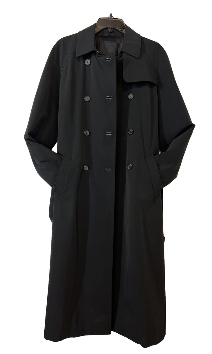 PRADA Woman's Trench Coat Black Size 42 | eBay