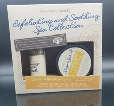 ESSENCE OF BEAUTY EXFOLIATING AND SOOTHING SPA COLLECTION LEMON VERBENA