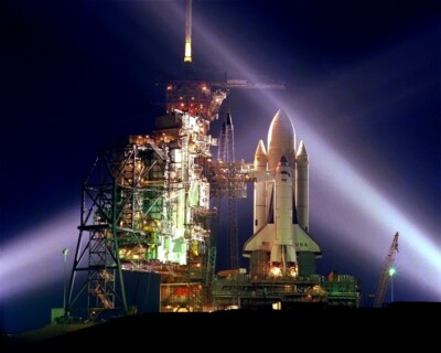 New Photo: Space Shuttle Columbia on Launch Pad before 1st Mission - 6 Sizes!