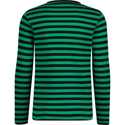 T-Shirt Maniche Lunghe Scollo Tondo Ampia In Cotone E Cashmere Bianco American Vintage - Donna | Place Des Tendances - Foto 12