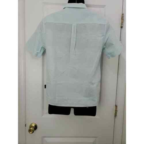 Patagonia Mens Shirt Rugby Dobby Organic Cotton Atoll Blue Lightweight Sz XS NWT - Picture 4 of 9