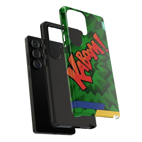Phone Case, iPhone 16, Samsung Galaxy S24, S25, Green Kaboom Rookie - Picture 191 of 255