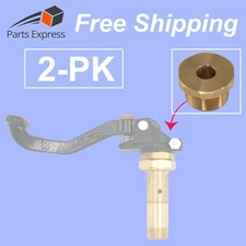 (2-PK) STEM GUIDE & O-RING for HEAD & BUCK VALVES OF HOFFMAN PRESSING MACHINES