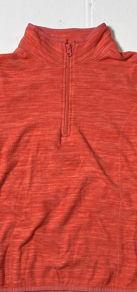 Usado-Antiguo Suéter Pullover Polar Azul Marino Activo Media Cremallera Niñas (Talla XL/14) Foto 2 de 4