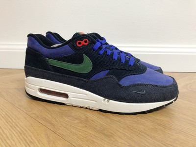 Nike Air Max 1 Premium QS Patta Corduroy Denim - Taille US 9 / UK 8 / EU 42,5  | eBay