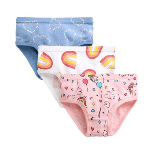 3 P Ropa Interior Para Niñas Ninas Panties Pantaletas De Algodon Bragas Calzones - Picture 11 of 29