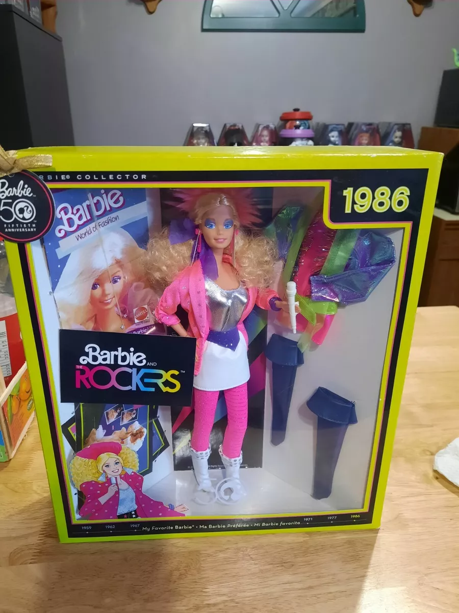 syg milits Også Barbie And The Rockers 1986 50th Anniversary Of My Favorite 2008 Mattel NIB  NRFB | eBay