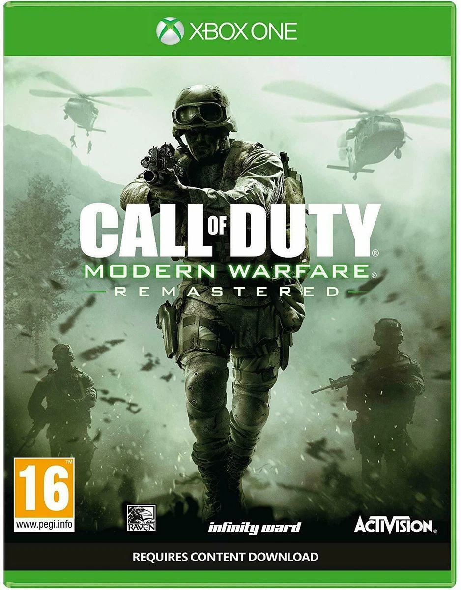 Call Of Duty Modern Warfare Remastered Xbox One COD Brand New.
