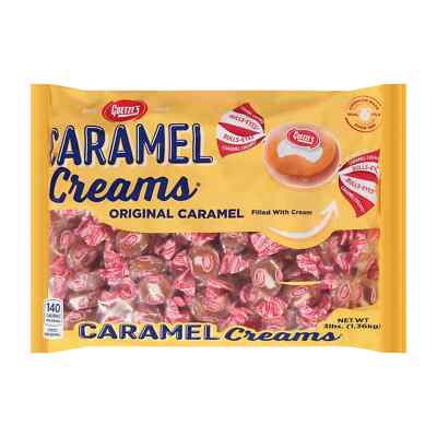 Goetze s Caramel Creams Candy 3lbs, NO SHIP TO CA