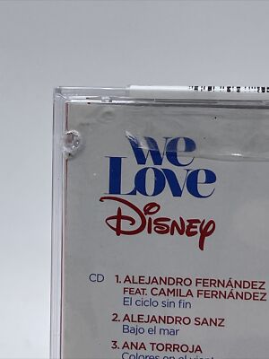 Various Artists : We Love Disney (Deluxe Edition with DVD) CD