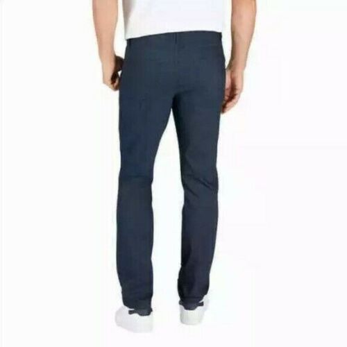 IZOD MEN'S ADVANTAGE PERFORMANCE PANTS NAVY HEATHER 34x32 - Picture 3 of 4
