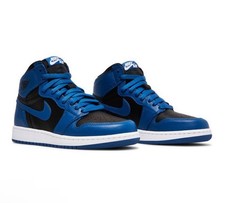 6Y - Jordan 1 High OG Dark Marina Blue GS 575441-404
