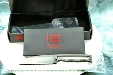 HALFBREED BLADES CFK-04 N690 COMPACT FIELD FIXED BLADE KNIFE STONEWASHED