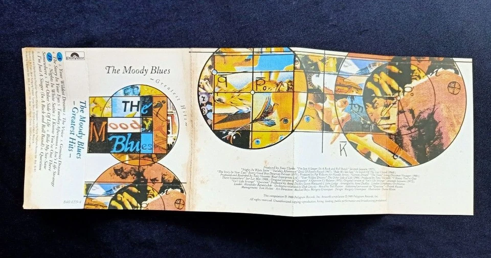 The Moody Blues : Greatest Hits ( Cassette Tape ) - Image 4 of 4