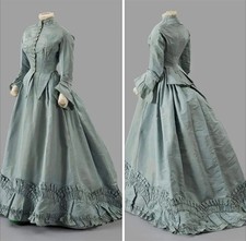 Victorian Afternoon Dress Edwardian Duchess Ball Gown MasqueradeDresses Medieval