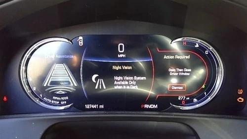 Speedometer Enhanced Cluster Opt Uhs ID 84143528 Fits 17 CT6 2400340