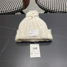 Winter fleece-lined versatile woolen hat for warmth and ear protection