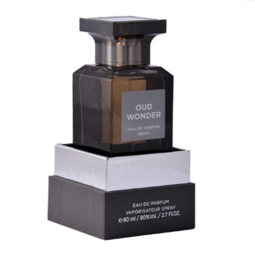 Oud Wonder Eau De Parfum by Fragrance World 2.7 ml / 80 ml Spray for Men - Picture 4 of 8