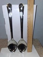 100 % Stainless Steel Ladle Pan shape/daal server [ set of 2- 13.5 Inch] length