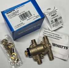 Watts Thermostatic Mixing Valve Lead Free Brass 3/8" LFUSG-B M3 0204152 1070